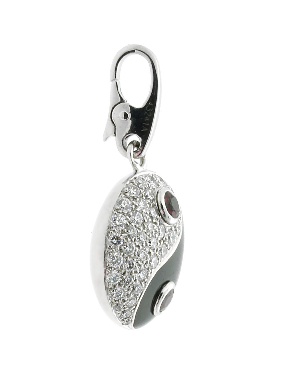 Carthttier Yin Yang Diamond Charm Pendant