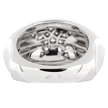 Chathtnel Bombe Comete White Gold Diamond Cocktail Ring