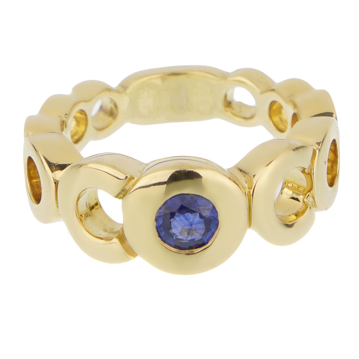 Chathtnel Coco Sapphire Yellow Gold Ring