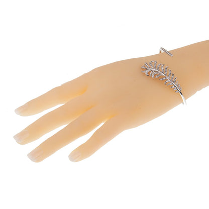 Chathtnel Plume De Chathtnel Diamond Bangle Bracelet
