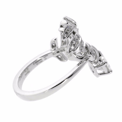 Chathtnel Plume Diamond Gold Cocktail Ring