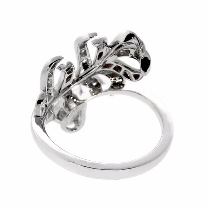 Chathtnel Plume Diamond Gold Cocktail Ring