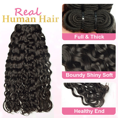 #1B Italian Curly 10A Hair Weave Bundles Human Hair 100% Quality Virgin Human Hair None Chemical Bundles CVOHAIR