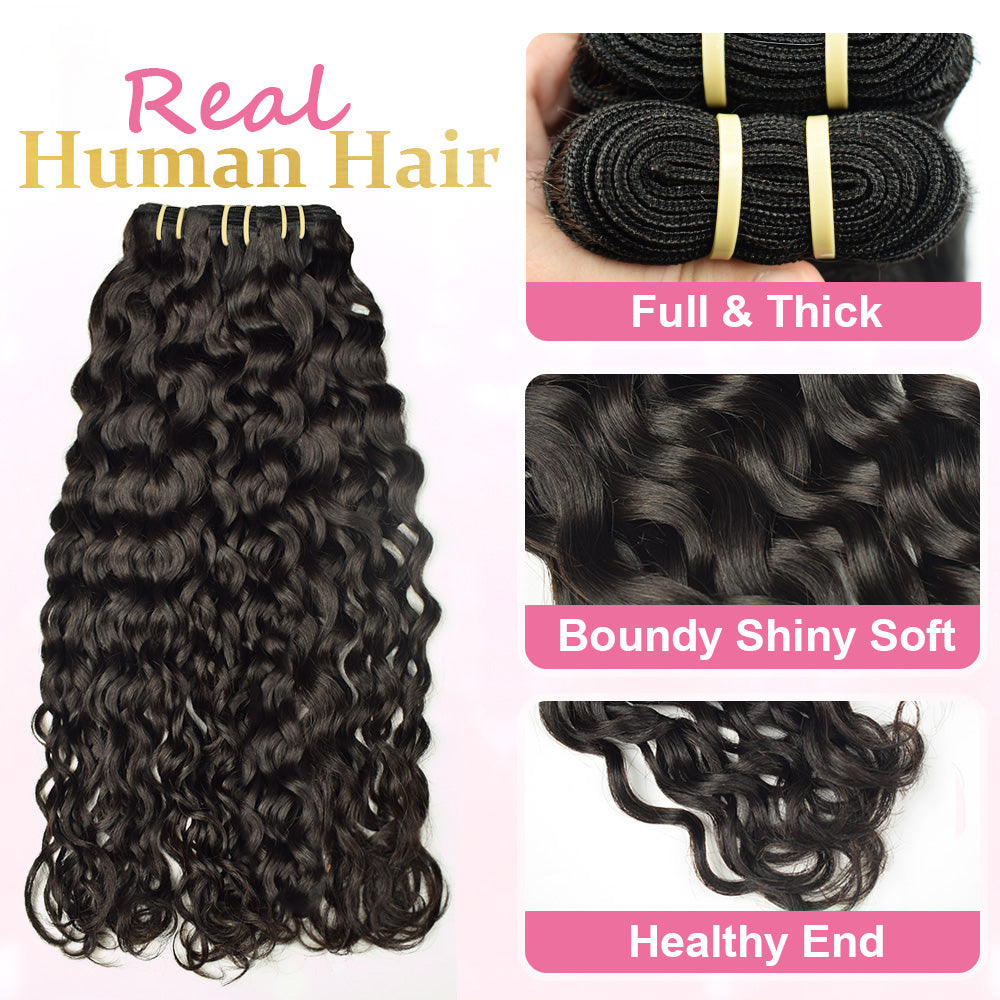 #1B Italian Curly Hair 12A Bundles 100% Unprocessed Brazilian Virgin Human Hair Weave Bundles CVOHAIR