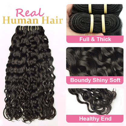 #1B Italian Curly Hair 12A Bundles 100% Unprocessed Brazilian Virgin Human Hair Weave Bundles CVOHAIR