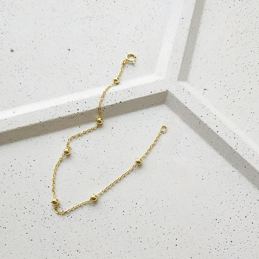 Women's Chain Bracelet Set Solid Silver Jewelry