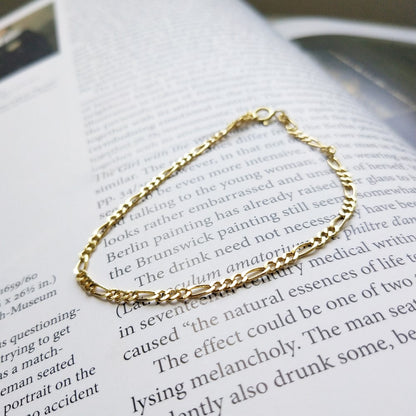 Women's Chain Bracelet Set Solid Silver Jewelry