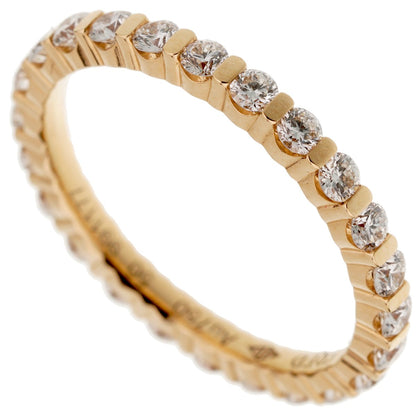 Frthted of Paris Diamond Eternity Rose Gold Ring