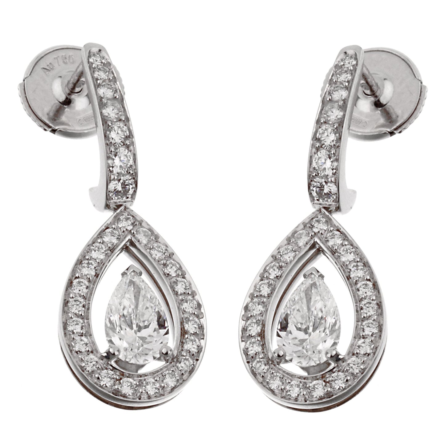 Frthted of Paris Lovelight Diamond Drop Earrings