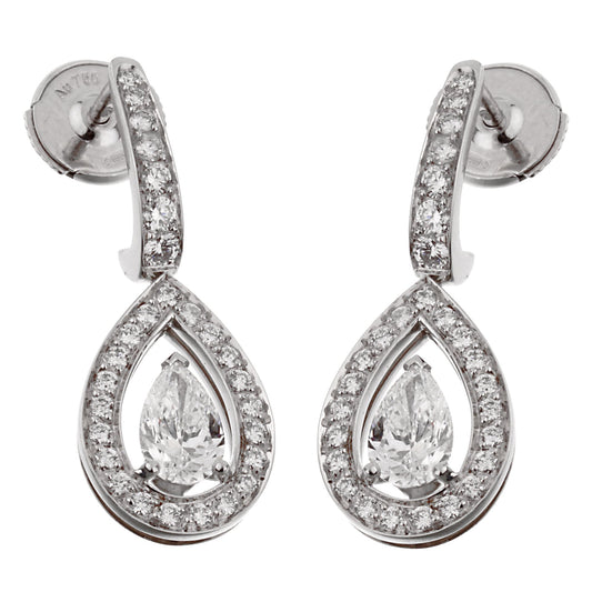 Frthted of Paris Lovelight Diamond Drop Earrings