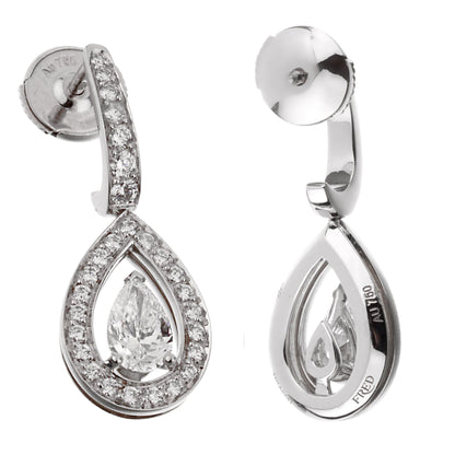 Frthted of Paris Lovelight Diamond Drop Earrings