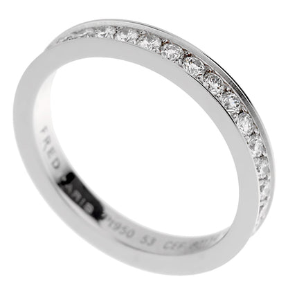 Frthted of Paris Platinum Diamond Eternity Ring