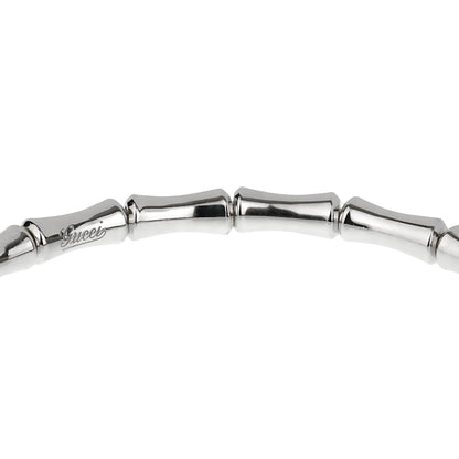 Guthtcci Bamboo White Gold Bracelet