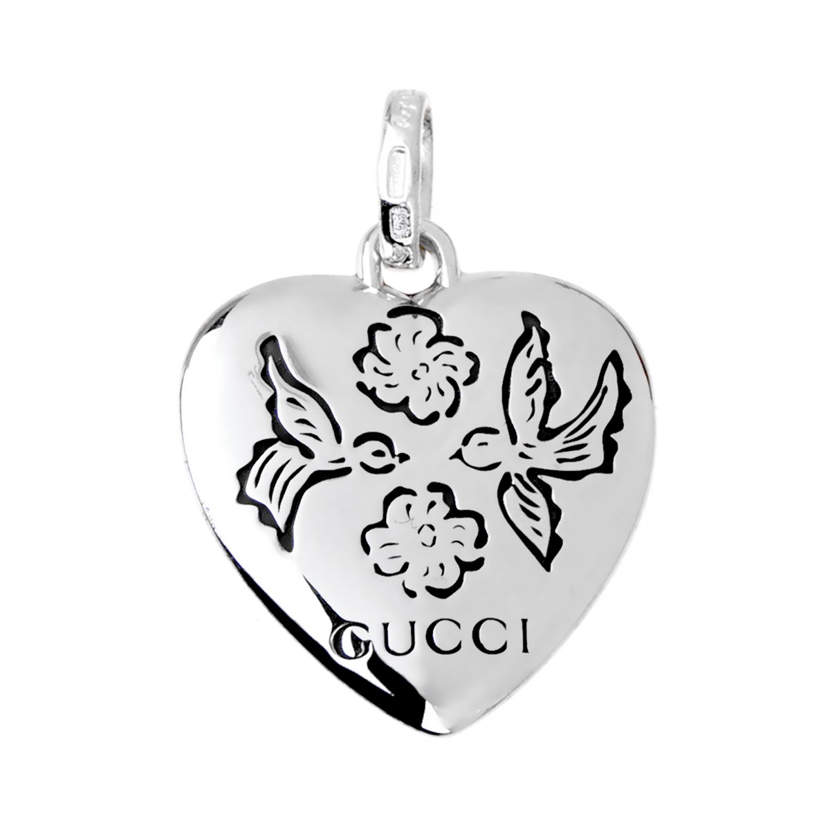 Guthtcci Blind for Love Silver Pendant