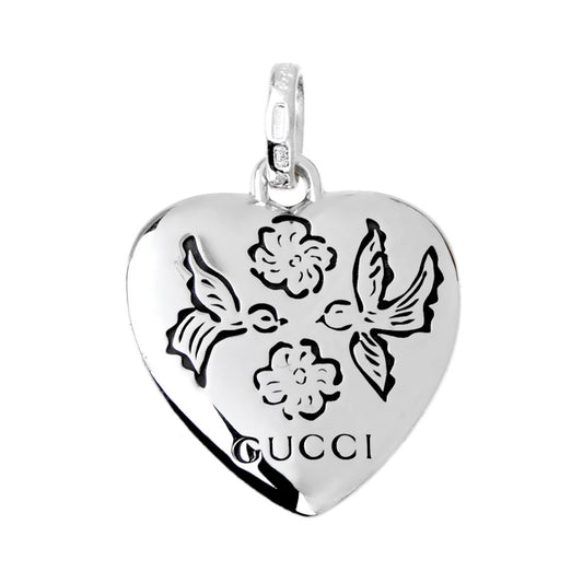 Guthtcci Blind for Love Silver Pendant