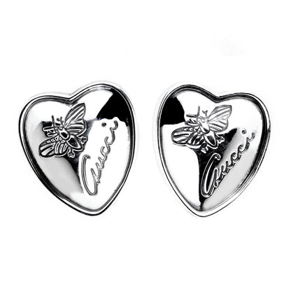 Guthtcci Butterfly Heart Stud Earrings