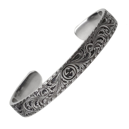 Guthtcci Cat Silver Cuff Bracelet