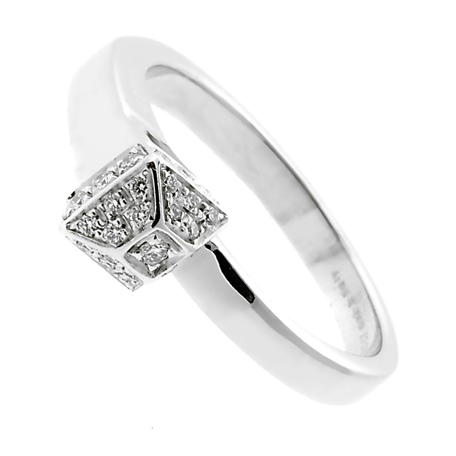Guthtcci Chiodo Diamond White Gold Ring