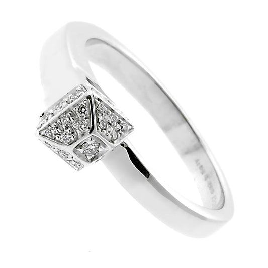 Guthtcci Chiodo Diamond White Gold Ring