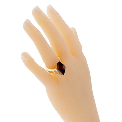 Guthtcci Chiodo Smokey Quartz Gold Ring