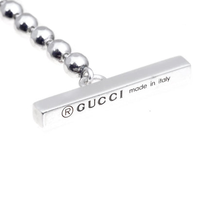 Guthtcci Cuban Link Toggle Silver Bracelet