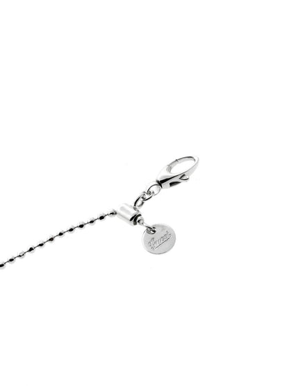 Guthtcci Diamond Horsebit White Gold Bracelet