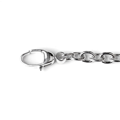 Guthtcci Double G Motif Silver Bracelet