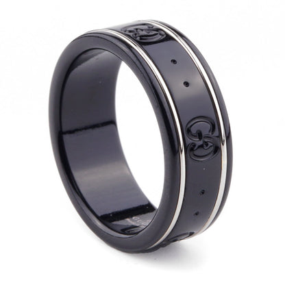 Guthtcci Icon Corundum White Gold Ring