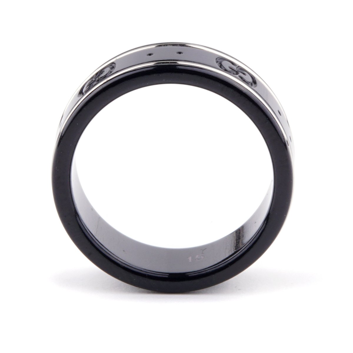 Guthtcci Icon Corundum White Gold Ring