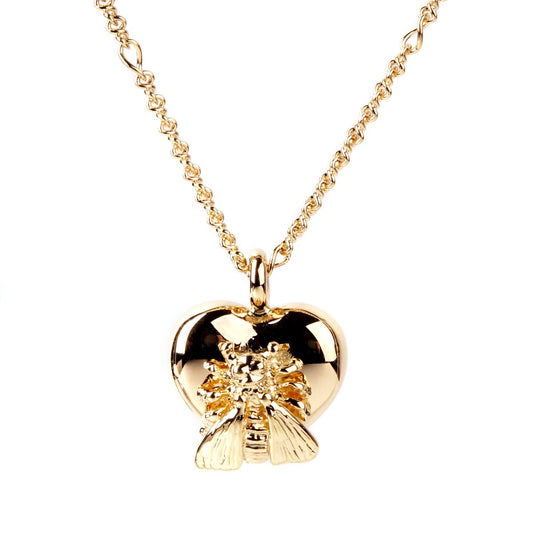Guthtcci Le Marche des Merveilles Bee Gold Necklace