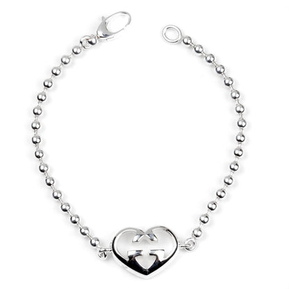 Guthtcci Love Britt Silver Bracelet