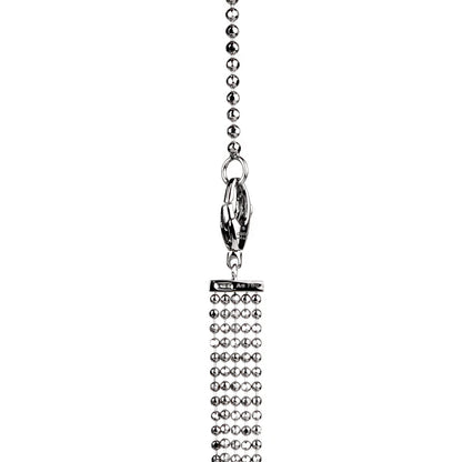 Guthtcci Multistrand White Gold Diamond Necklace