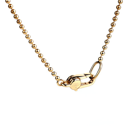 Guthtcci Running G Gold Necklace