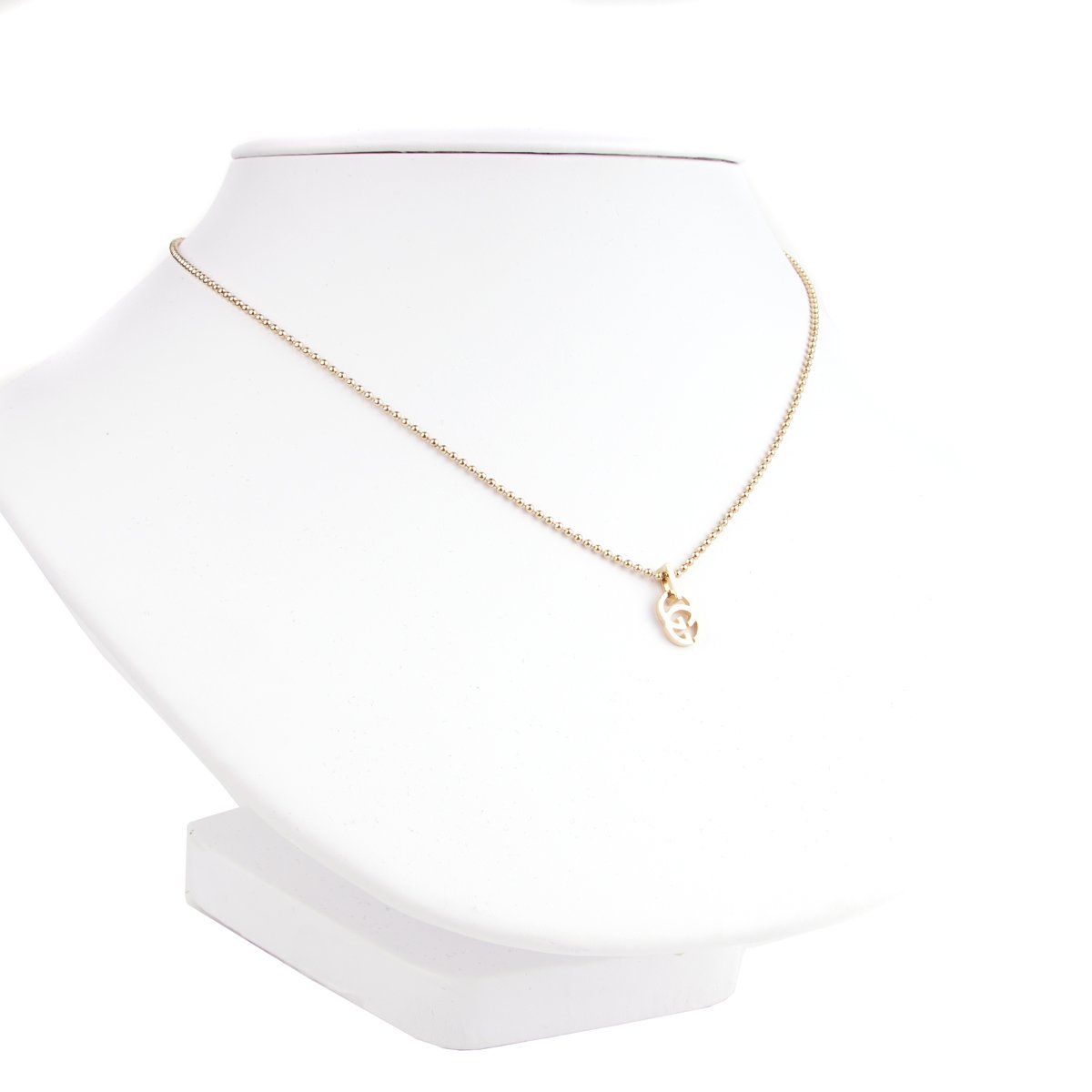 Guthtcci Running G Gold Necklace