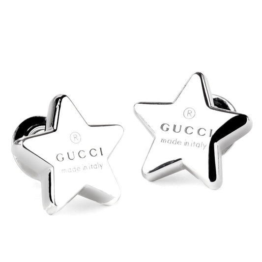 Guthtcci Trademark Star Silver Earrings