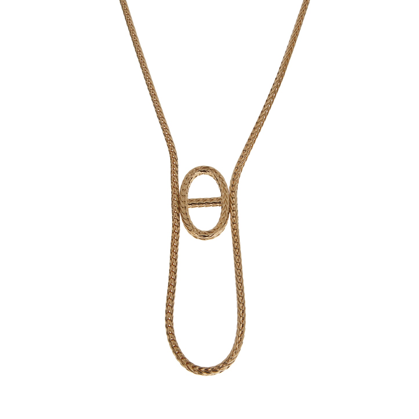 Herthtmes Chaine d'ancre Danae Pendant 18k Yellow Gold Necklace