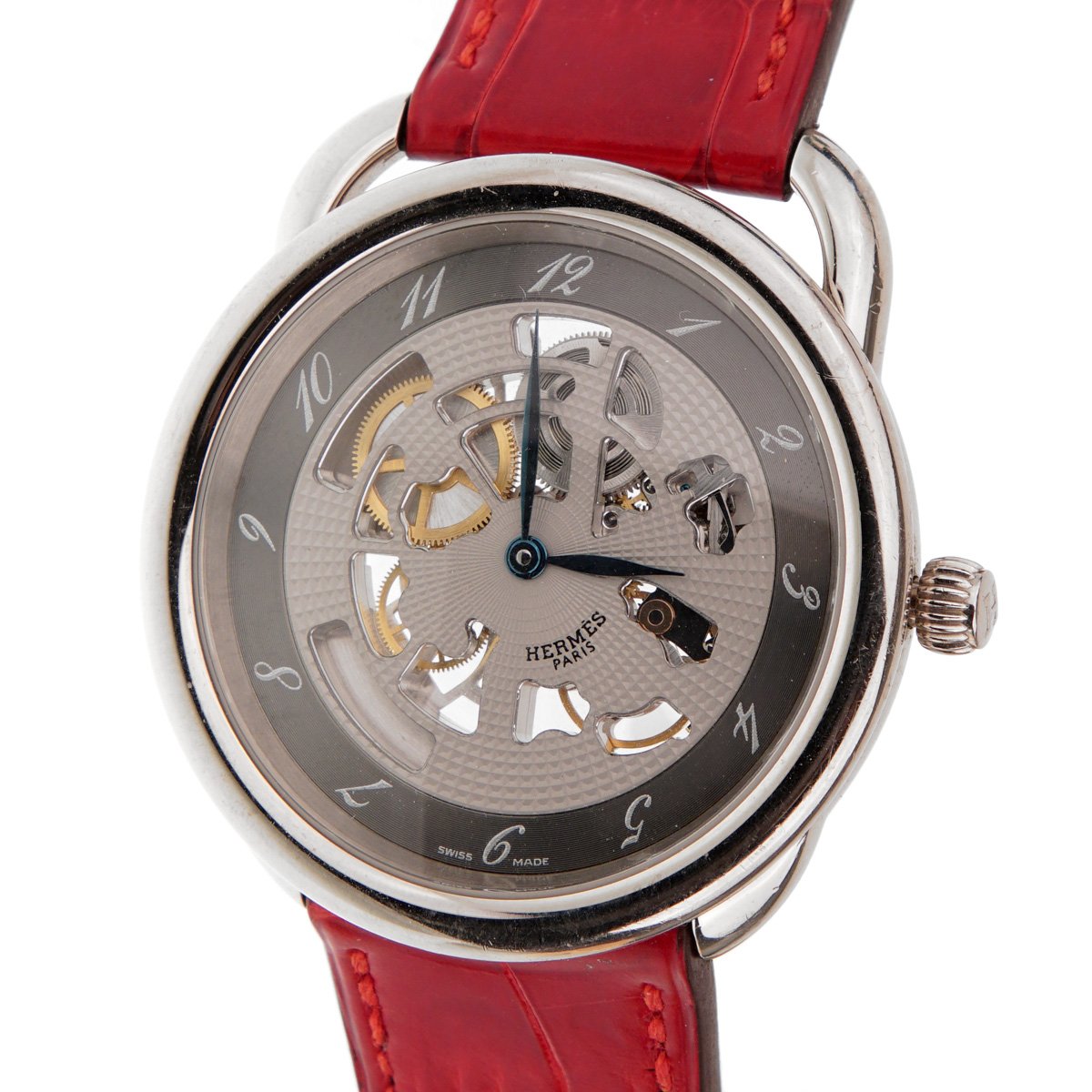 Herthtmes Arceau  Anniversary Limited Edition 18k White Gold Watch