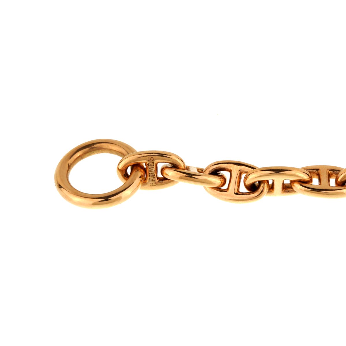 Herthtmes Chaine d'Ancre Rose Gold Necklace