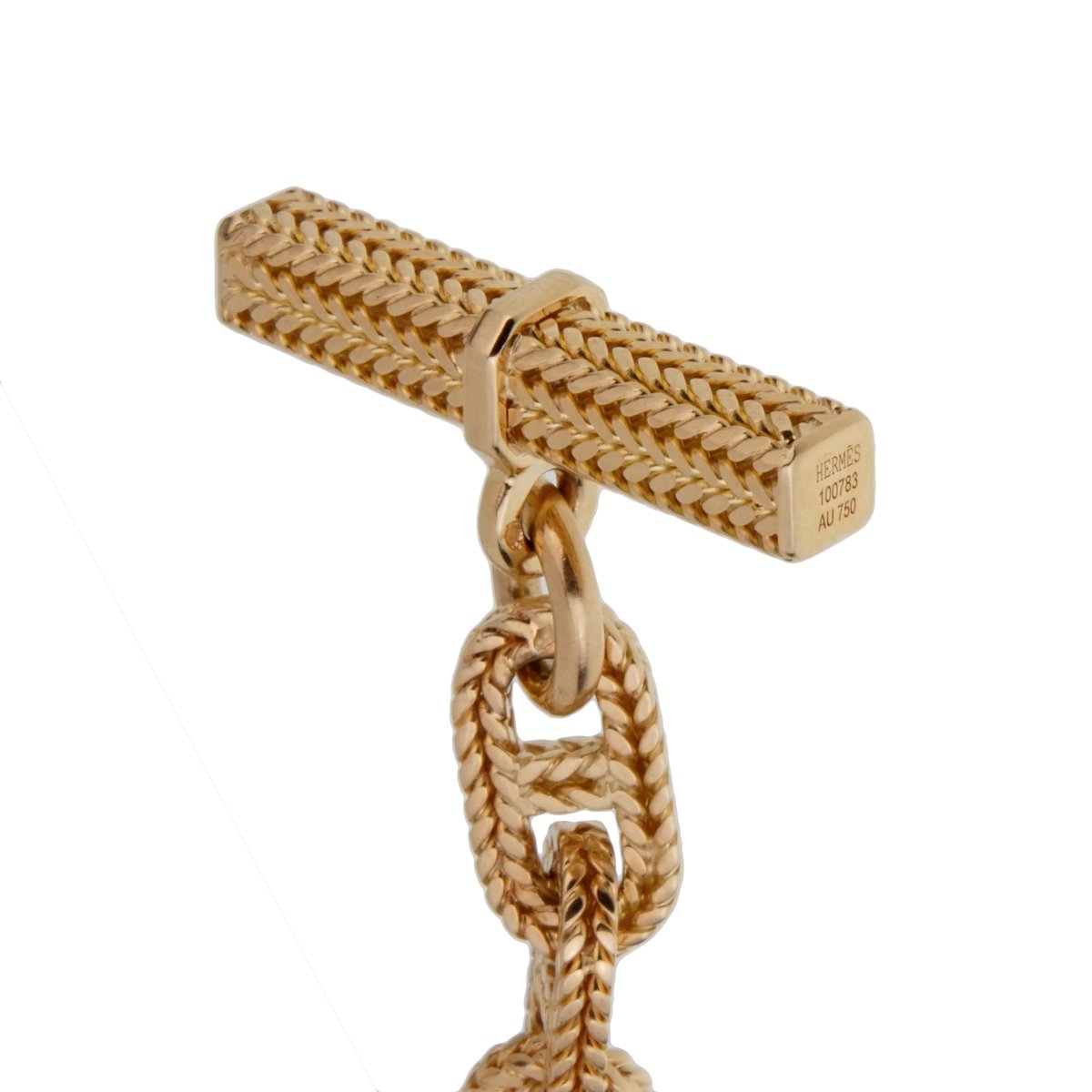 Herthtmes Chaine D'Ancre Yellow Gold Bracelet