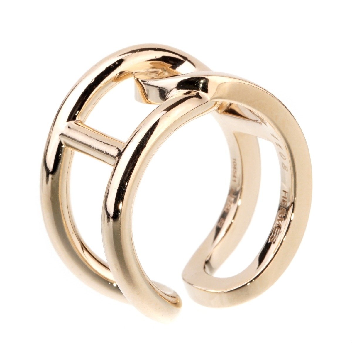 Herthtmes Chaine d'Ancre Yellow Gold Ring