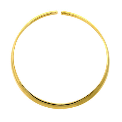 Herthtmes Choker Yellow Gold Necklace