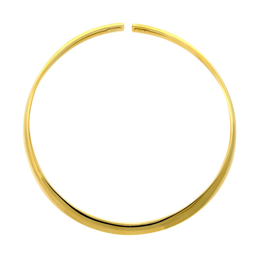 Herthtmes Choker Yellow Gold Necklace