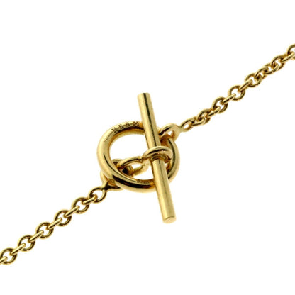 Herthtmes Diamond H Gold Necklace