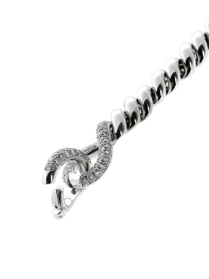 Herthtmes Diamond White Gold Bracelet