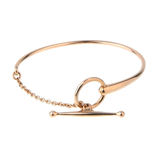 Herthtmes Filet D Or Rose Gold Bracelet
