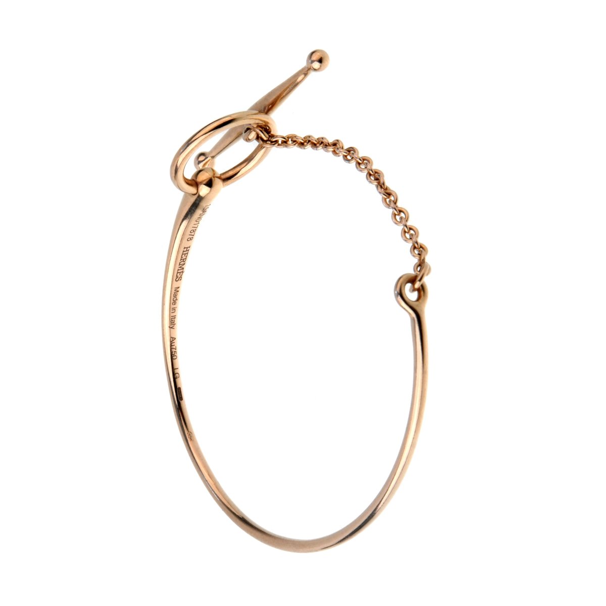 Herthtmes Filet D Or Rose Gold Bracelet