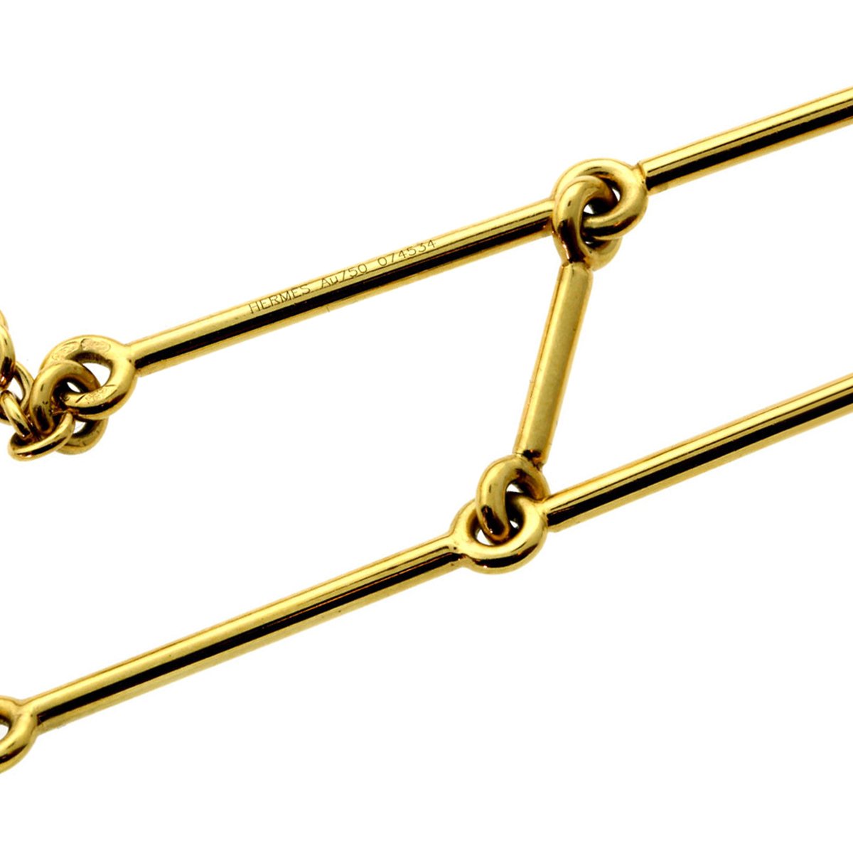 Herthtmes Gold Scarf Necklace