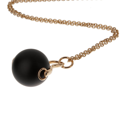 Herthtmes Horsebit 18k Rose Gold Sautoir Pendant Necklace