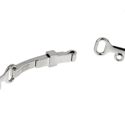 Herthtmes Long Chain Diamond 10.88ct Silver Choker Statement Necklace