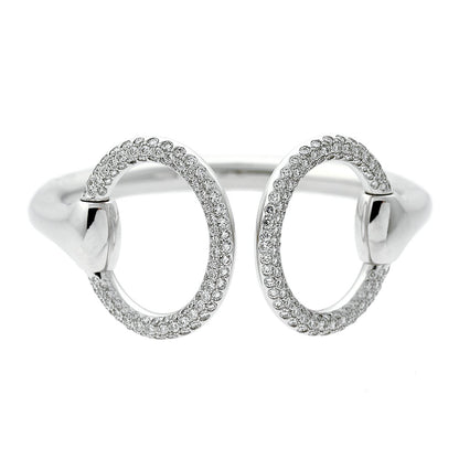 Herthtmes Nausicaa Diamond Cuff Bangle Bracelet
